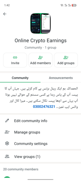 Online crypto earning 1